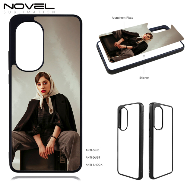 For Motorola Moto Edge 2022 Sublimation Soft Rubber 2D TPU Phone Case With Alumimnum Sheet