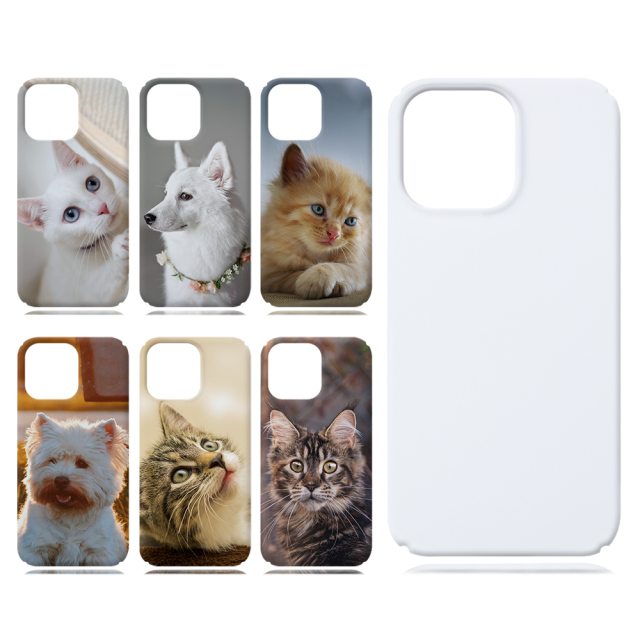 3D Film Sublimation Printing Plastic Phone Case For iPhone 14 13 12 11 XR XS Max 8 7 6