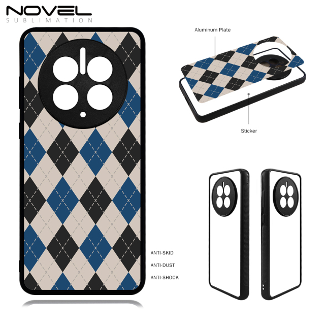 Sublimation 2D TPU Case For Huawei Mate 50 Pro Custom Logo Phone Shell For Heat Press Printing