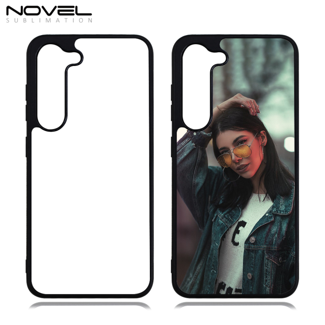 For Samsung S23 Plus 2D TPU Phone Case Customized Phone Shell With Aluminum Sheet For Sublimation Printing