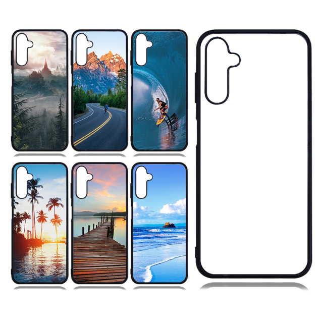 For Samsung Galaxy A14 5G Sublimation Blank 2D TPU Rubber Phone Case for DYE Printing