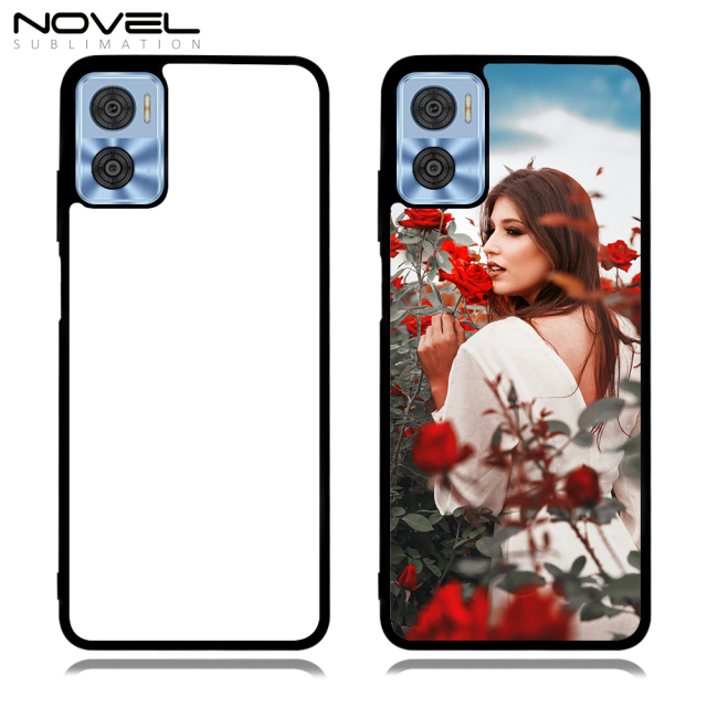 For Motorola Moto Edge 2022 Sublimation Soft Rubber 2D TPU Phone Case With Alumimnum Sheet