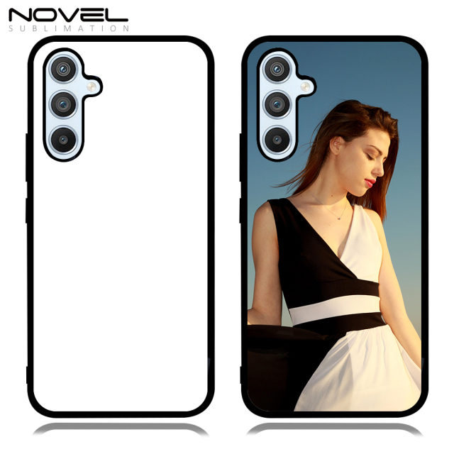 Blank Sublimation 2D TPU Phone Case Soft Rubber Cover for Samsung A54 5G With Aluminum Sheet