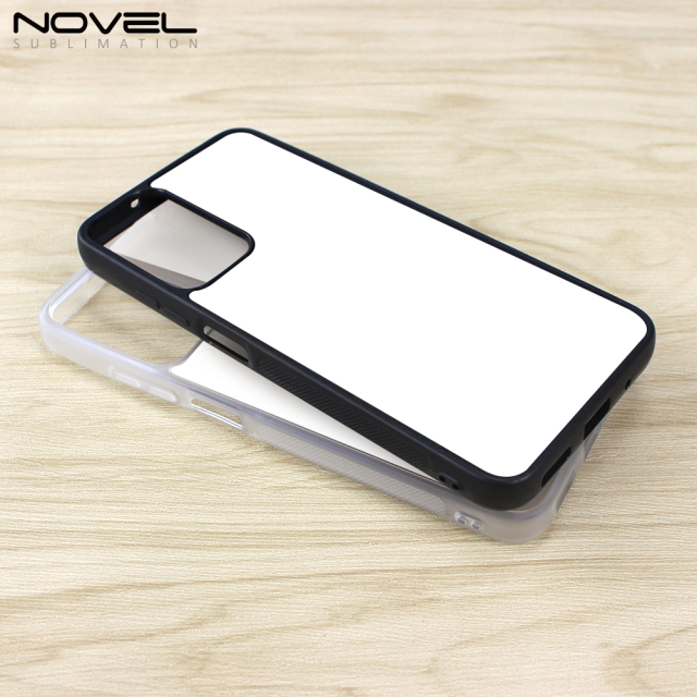 For Redmi 11 Prime 4G DIY Logo Sublimation Blank 2D TPU Phone Case With Aluminum Insert