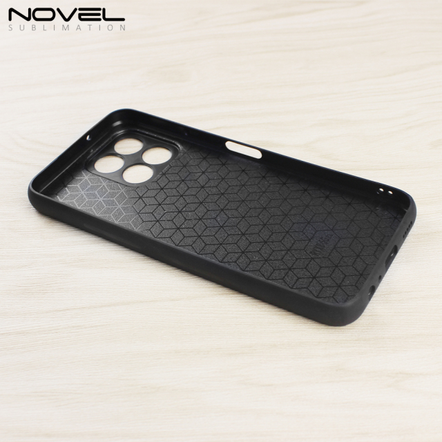 Smooth Sides!!! For Huawei Honor X8 5G Sublimation 2D TPU Cell Phone Case Cover With Aluminum Sheet