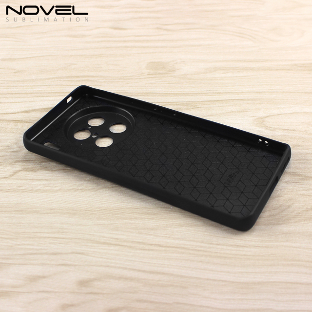 Smooth Sides!!! For Vivo X90 Pro Plus DIY Sublimation TPU+PC Back Cover 2D Rubber Phone Shell