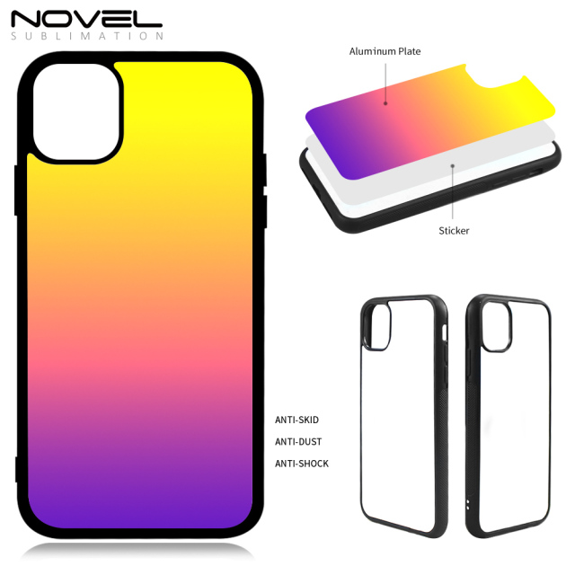 Custom Blank 2D Rubber Phone Case Cover For New iPhone 11 6.1"