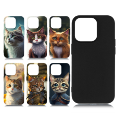 New Arrival Sublimation UV Printing Blank TPU Phone Case for iPhone 14 Series DIY Shell
