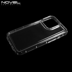 New Arrival Sublimation UV Printing Blank TPU Transparent Phone Case for iPhone 13 Pro DIY Shell