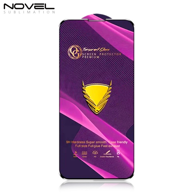 New Arrival Golden Armor Explosion Proof Diamond Productive Film For iPhone Series
