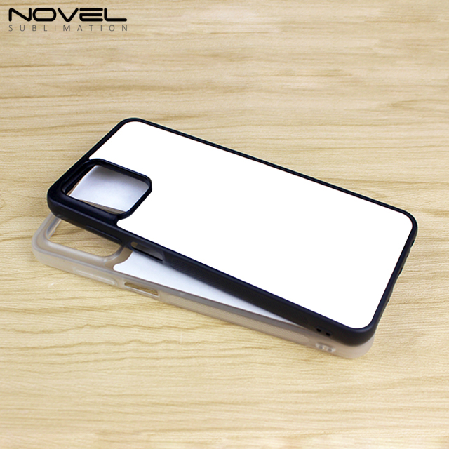 New Arrival Sublimation blank TPU Phone Case for Moto G73 DIY Shell With Aluminum Sheet