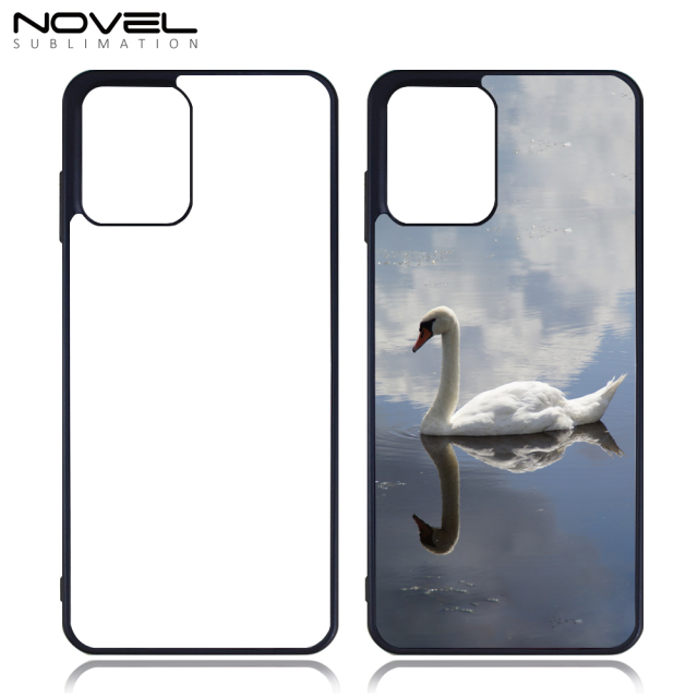 New Arrival Sublimation blank TPU Phone Case for Moto G73 DIY Shell With Aluminum Sheet