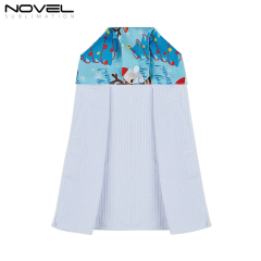New Arrival High Quality Waffle Weave Sublimation Blank Kitchen Hand Towel White Towel