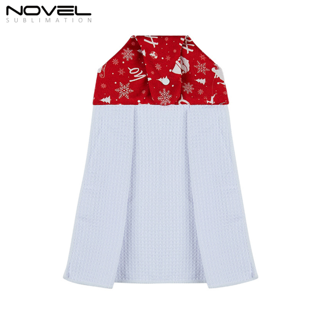 New Arrival High Quality Waffle Weave Sublimation Blank Kitchen Hand Towel White Towel