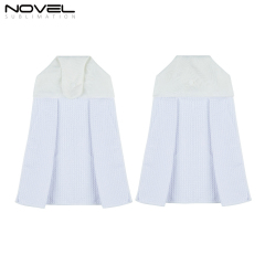New Arrival High Quality Waffle Weave Sublimation Blank Kitchen Hand Towel White Towel