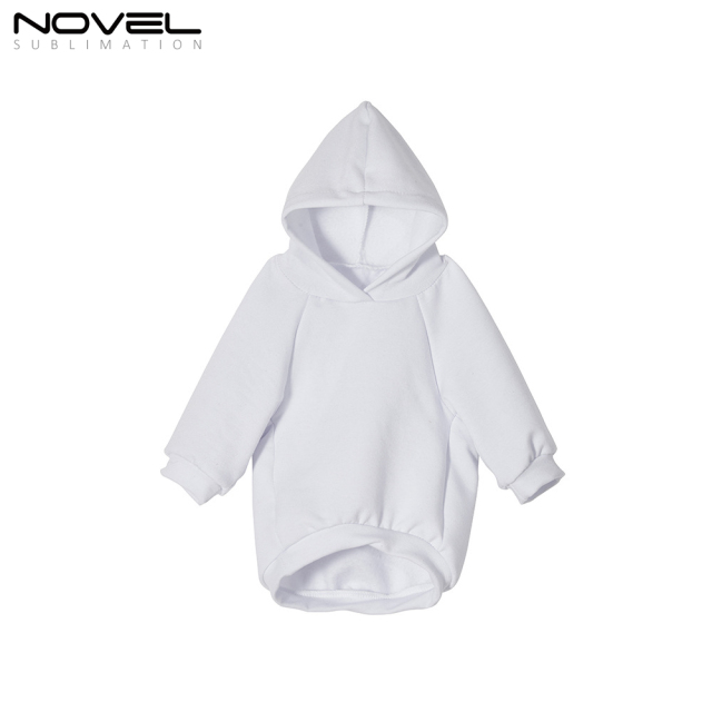 New Arrival Sublimation Blank Hoodie Winter Fleece Doggie Sweatshirt  Apparel