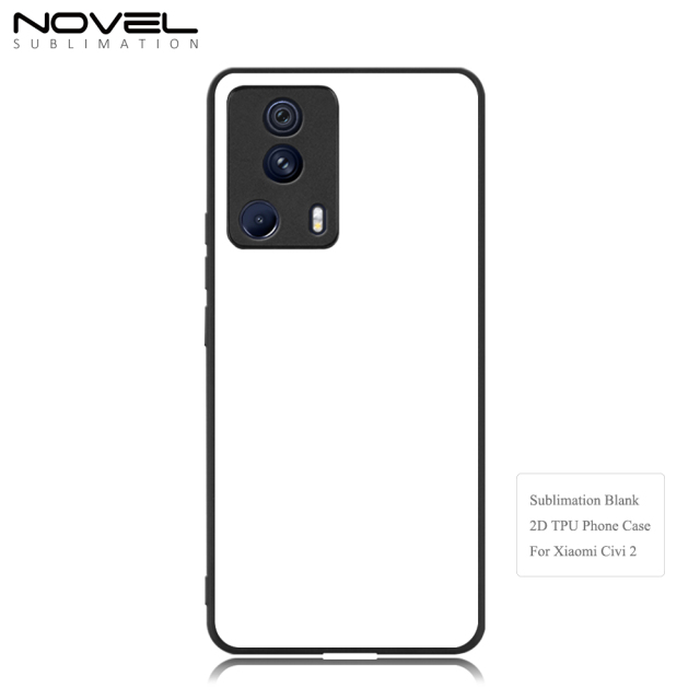 New Arrival For Xiaomi CIVI 2  Phone Case 2D TPU Cover With Aluminum Insert Xiaomi Series