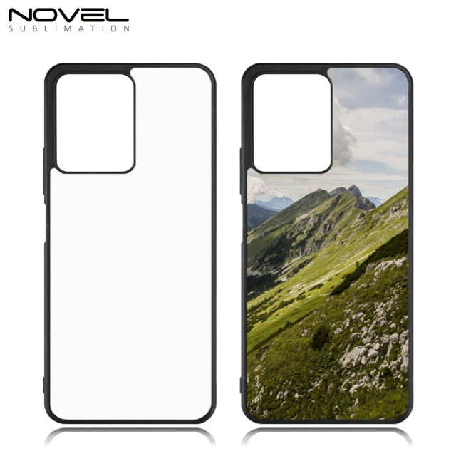 New Arrival Sublimation blank 2D TPU Phone Case for Redmi NOte 12 4G,Note 12 5G,Note 12 Pro Speed DIY Shell With Aluminum Sheet