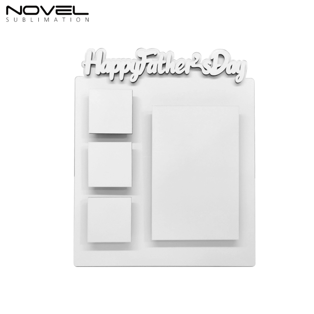 New Arrival 19 Styles MDF Crafts Sublimation Blanks Photo Frame