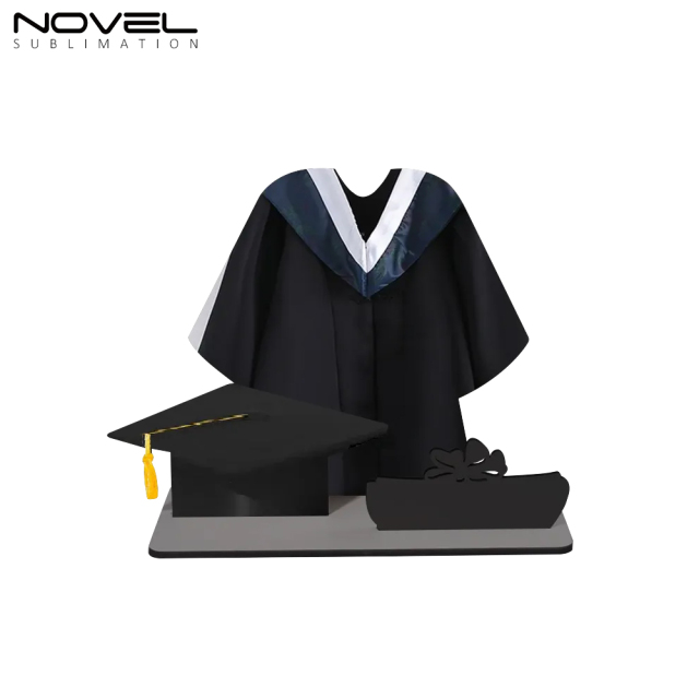 New Arrival 19 Styles MDF Crafts Sublimation Blanks Photo Frame for Graduation Series