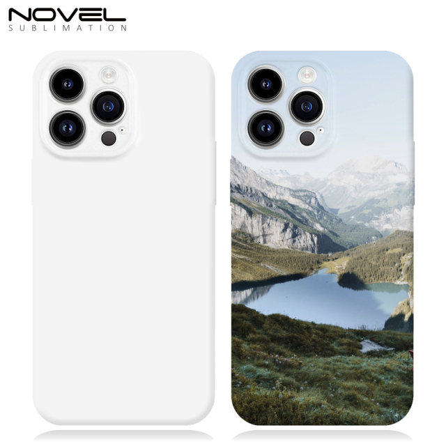 New Arrival 3D Film Sublimation Printing Plastic Phone Case For iPhone 14 Series