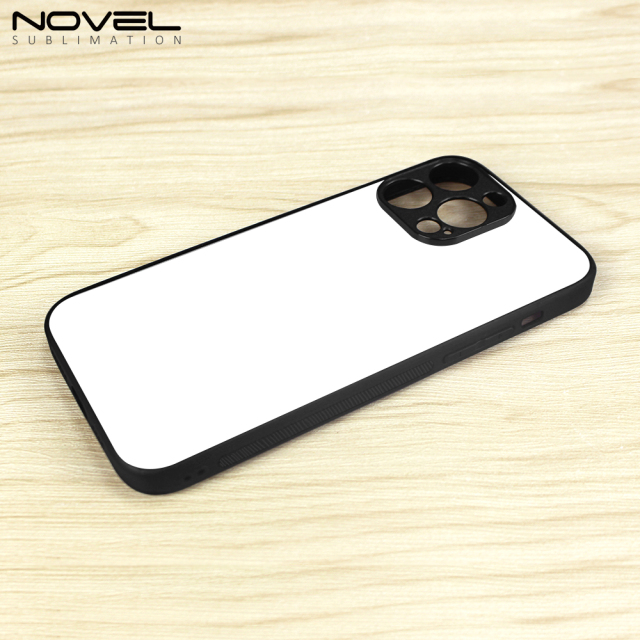 New Arrival Sublimation blank 2D TPU Phone Case for iPhone Series DIY Shell With Aluminum Sheet