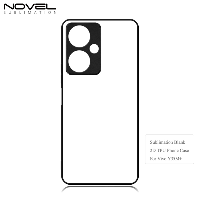 New Arrival!!! For Vivo Y/S Series、IQOO NEO8 Sublimation Blank Rubber 2D TPU Phone Case Cover