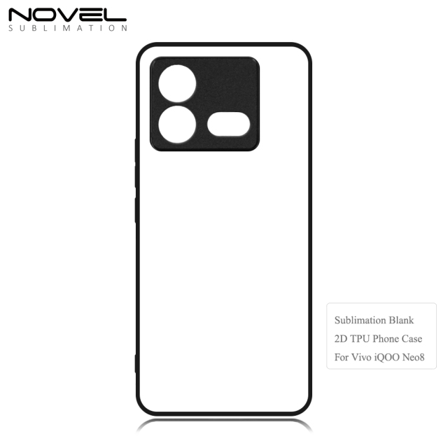 New Arrival!!! For Vivo Y/S Series、IQOO NEO8 Sublimation Blank Rubber 2D TPU Phone Case Cover