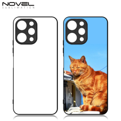 New Arrival for Redmi 12 4G Sublimation 2D TPU Phone Case With Aluminum Insert