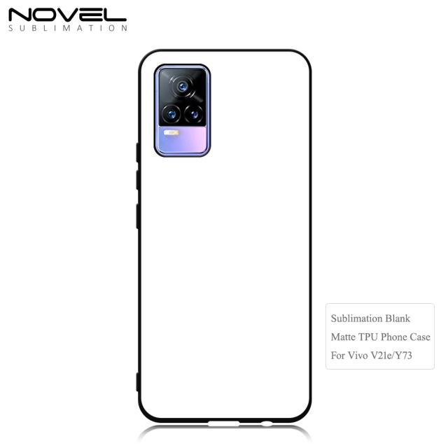 New Arrival Sublimation 2D TPU Phone Case for Vivo V21E/Y73 With Aluminum Insert