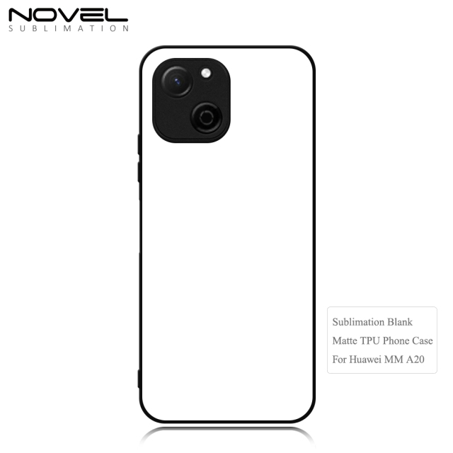New Arrival Sublimation 2D TPU Phone Case for Huawei MM20 5G、MM A20 with Aluminum Insert