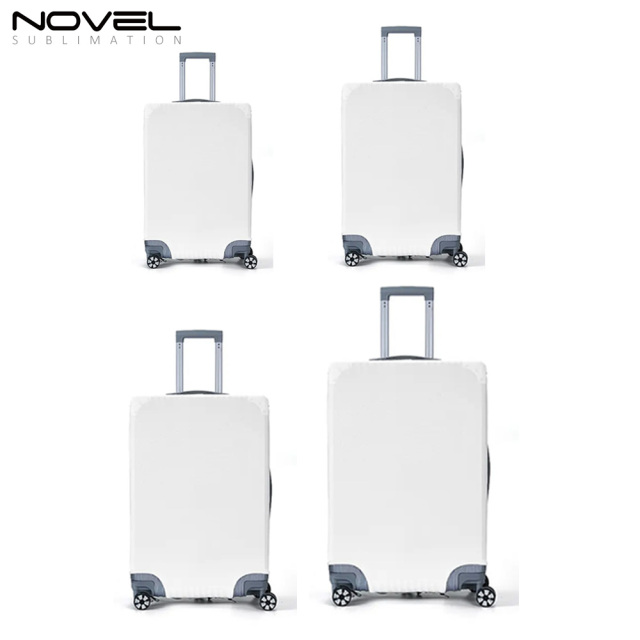 Sublimation Blank Travel Luggage Cover Custom Travel Accessories Fits 19-32 Inch Suitcase