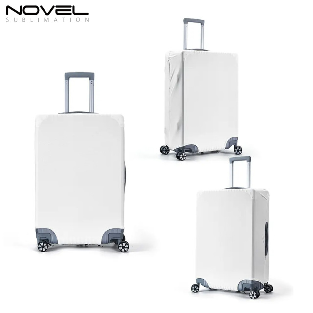 Sublimation Blank Travel Luggage Cover Custom Travel Accessories Fits 19-32 Inch Suitcase