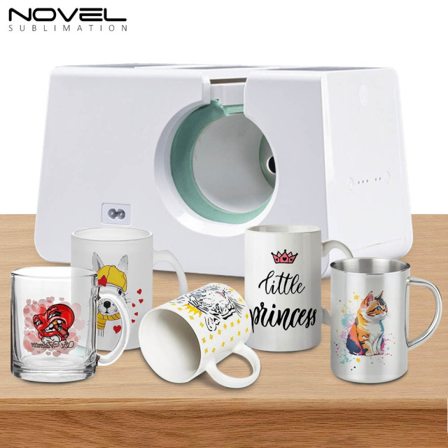 Mini Mug Heat Press for 11oz Mugs Sublimation Thermal Transfer Printing Machine