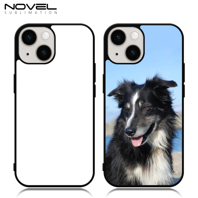 New Arrival Sublimation 2D TPU Phone Case for iPhone 15 Series DIY Shell With Aluminum Sheet