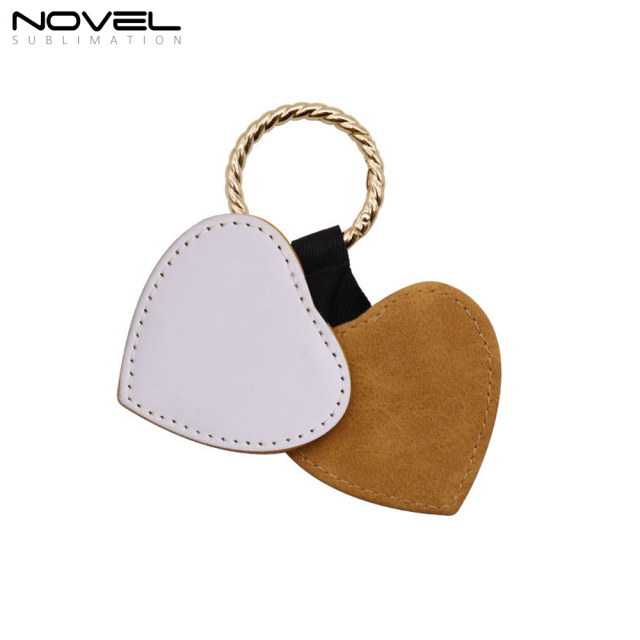 New Arrival PU Leather Sublimation Magnetic Hat Clip for Traveling Bags,Backpacks,Luggage Totes Hat Holder with Heart Shape