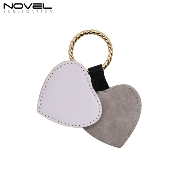 New Arrival PU Leather Sublimation Magnetic Hat Clip for Traveling Bags,Backpacks,Luggage Totes Hat Holder with Heart Shape