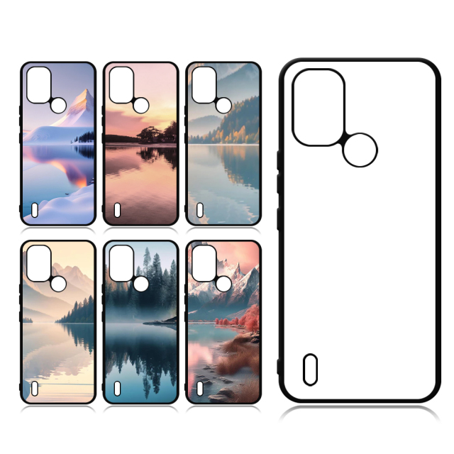 New Arrival Sublimation 2D TPU Phone Case for Nokia C31 DIY Shell With Aluminum Sheet