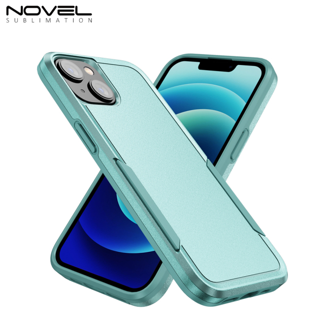 New 2-in-1 Phone Case with Bayer Material Phone Cover for iPhone Series