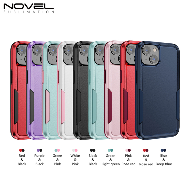 New 2-in-1 Phone Case with Bayer Material Phone Cover for iPhone Series