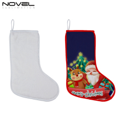 Xmas Socks Hanging Ornaments Christmas Stocking For Decoration with LED Light
