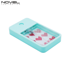 Sublimation Perfume Box Plastic Aluminum Sheet Double-sided Printing Box Perfume Box Press Spray Perfume