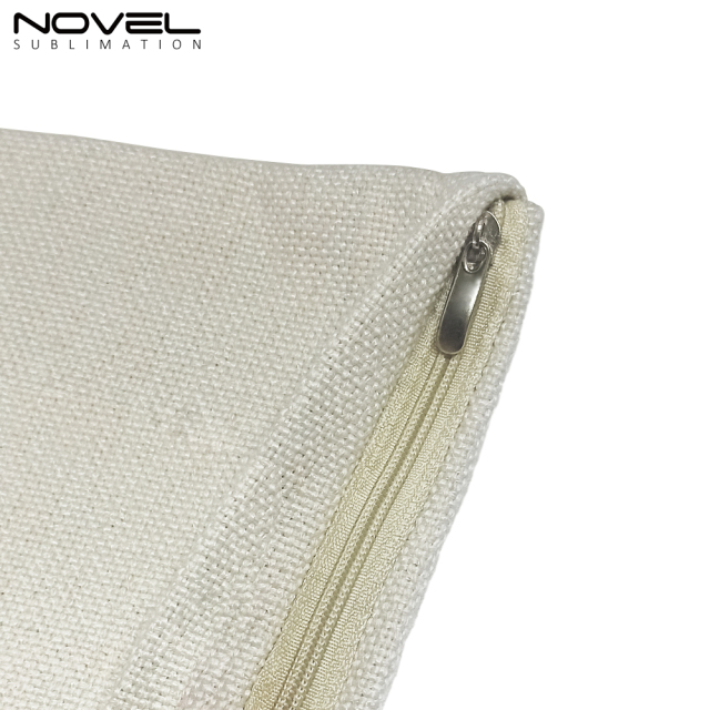 Sublimation White Linen Pillow Case Cover