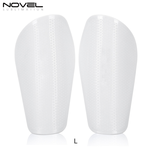 Personalized Sublimation Hexagon Shin Pads 3D Blank Soccer Shin Guards