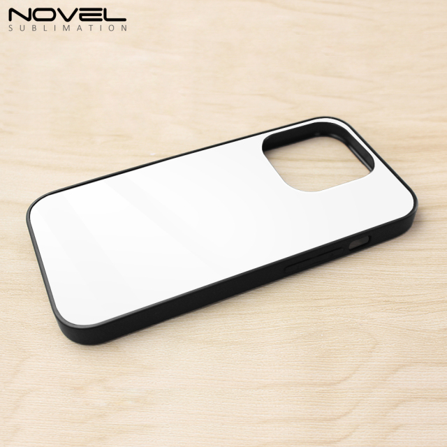 Sublimation TPU Tempered Glass Case Cover For iPhone 15 Series