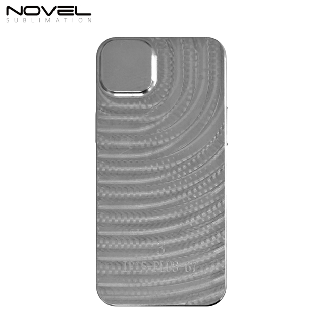 3D Metal Printing Mold for iPhone 15 Series Whole Series 3D Soft Film Sublimation Phone Case Jigs