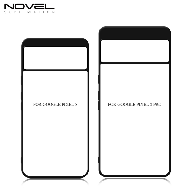 For Google Pixel 8,Pixel 7A Sublimation Blank 2D TPU+PC Case Cover With Aluminum Sheet