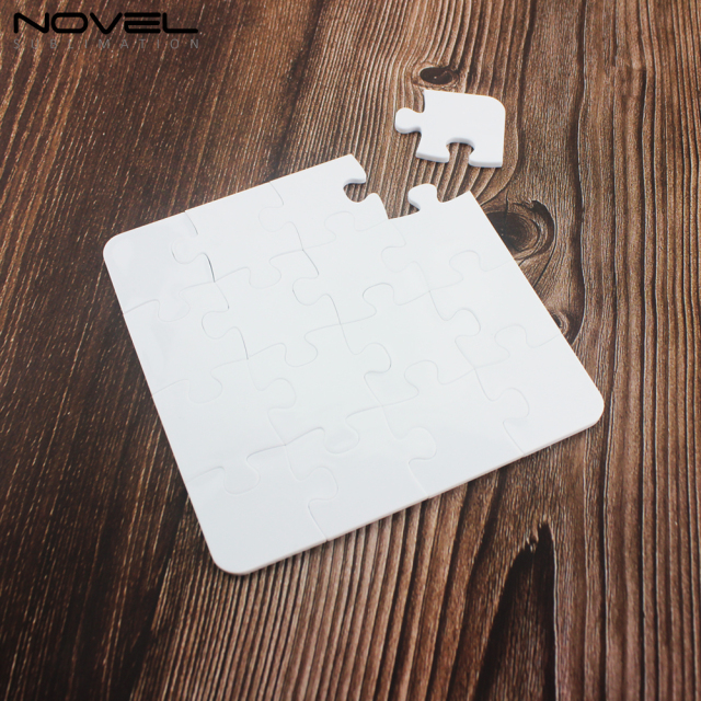 Sublimation Blank Polymer Puzzle Jigsaw- Retangle/ Square with 6 Sizes