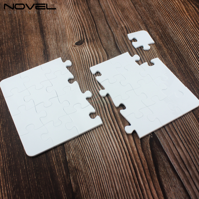 Sublimation Blank Polymer Puzzle Jigsaw- Retangle/ Square with 6 Sizes