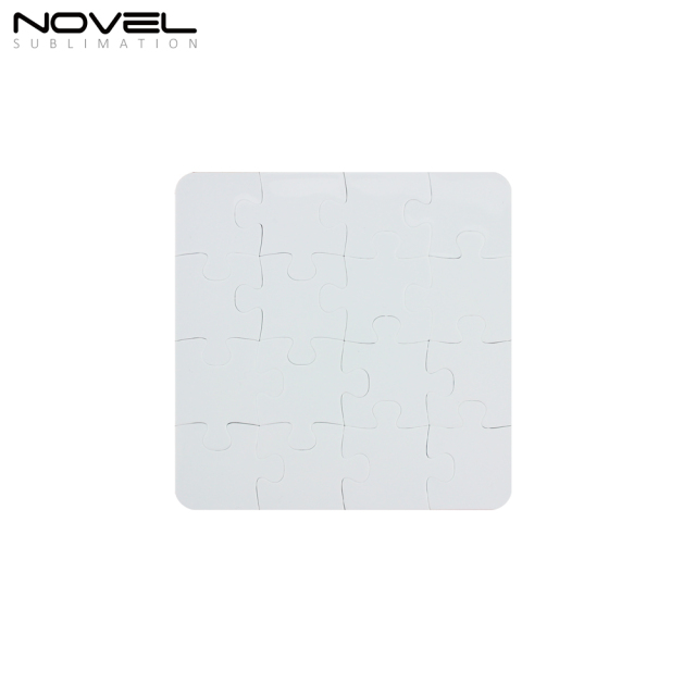 Sublimation Blank Polymer Puzzle Jigsaw- Retangle/ Square with 6 Sizes